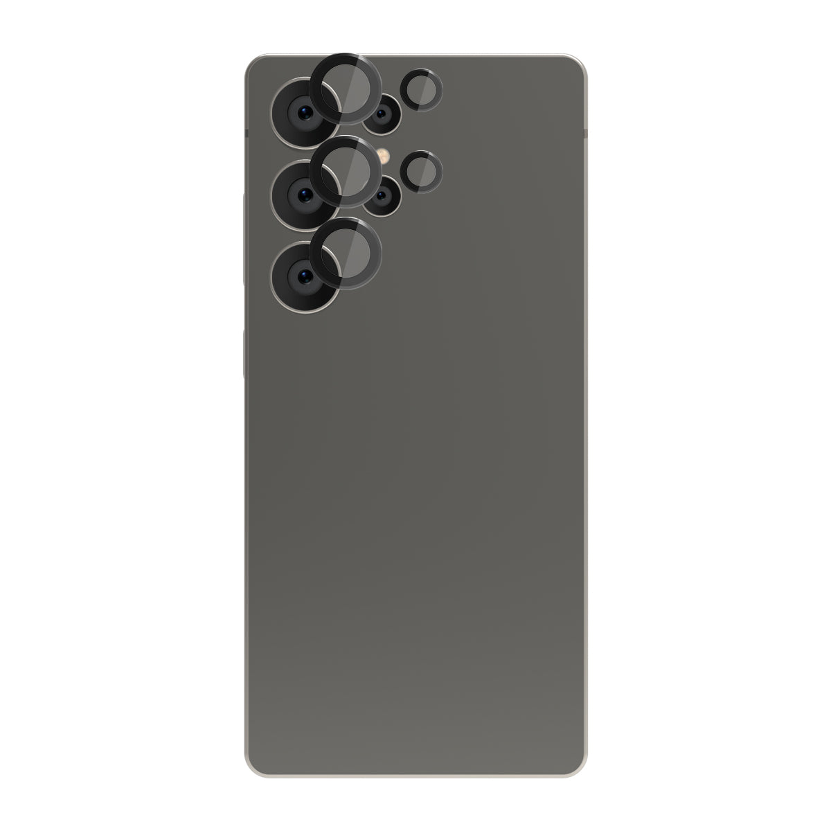 EFM Camera Lens ArmourFor Samsung Galaxy S25 Ultra - Carbon