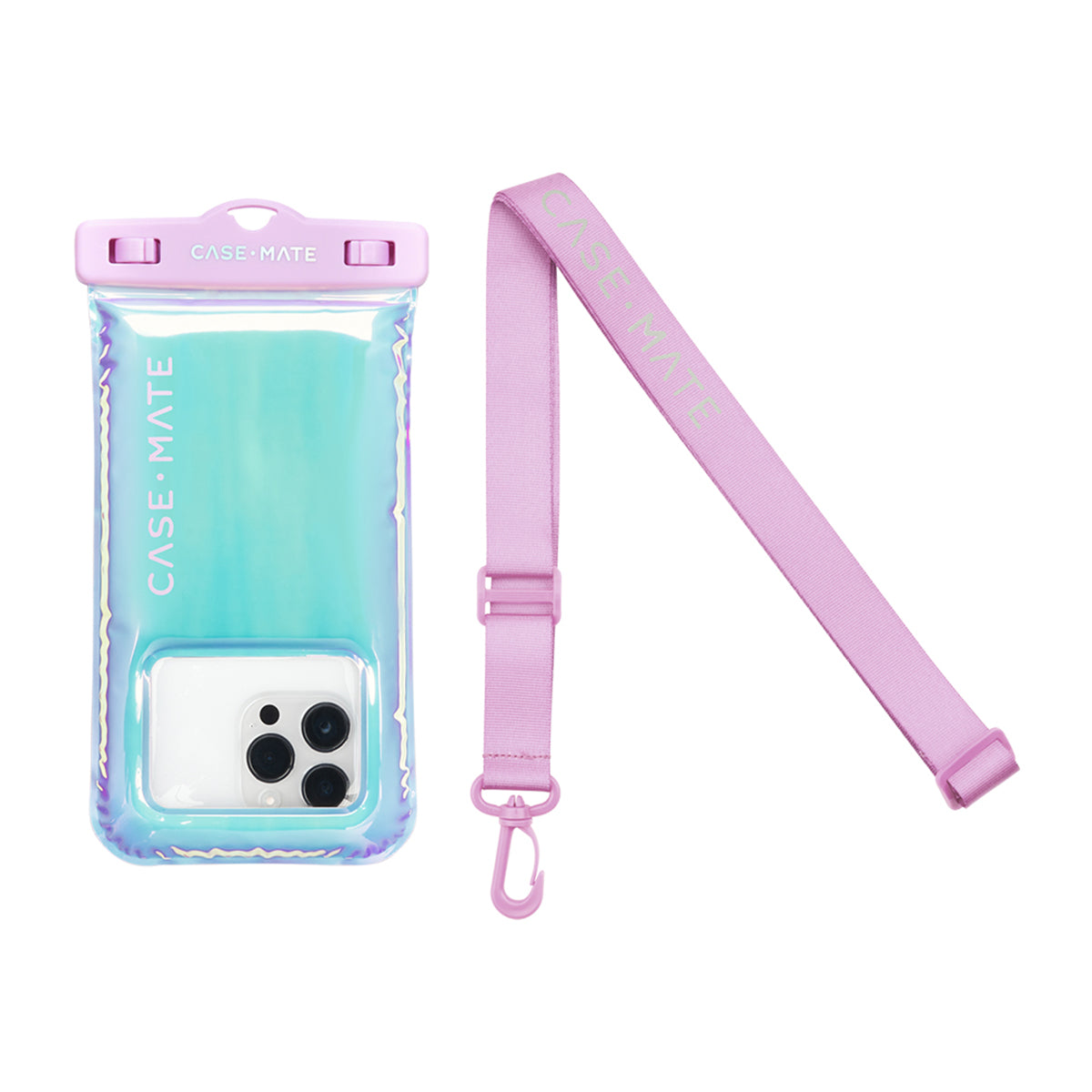 Case-Mate Waterproof Floating PouchUniversal - Soap Bubble