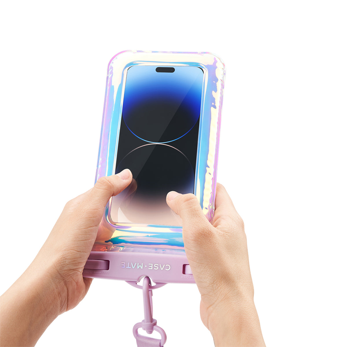Case-Mate Waterproof Floating PouchUniversal - Soap Bubble