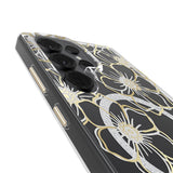 Case-Mate Floral Gems CaseFor Samsung Galaxy S25 Ultra - Gold w/ Magnet