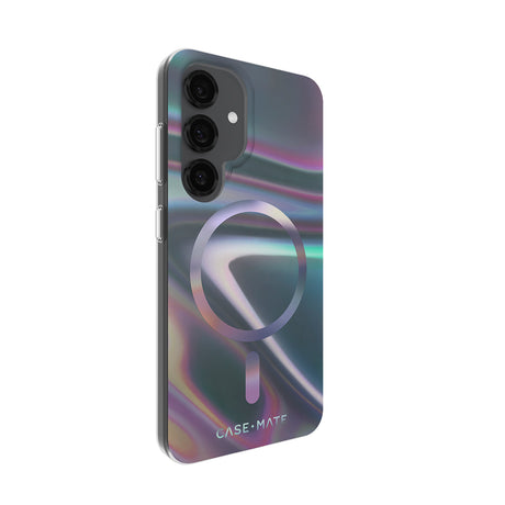 Case-Mate Soap Bubble CaseFor Samsung Galaxy S25 - Iridescent w/ Magnet