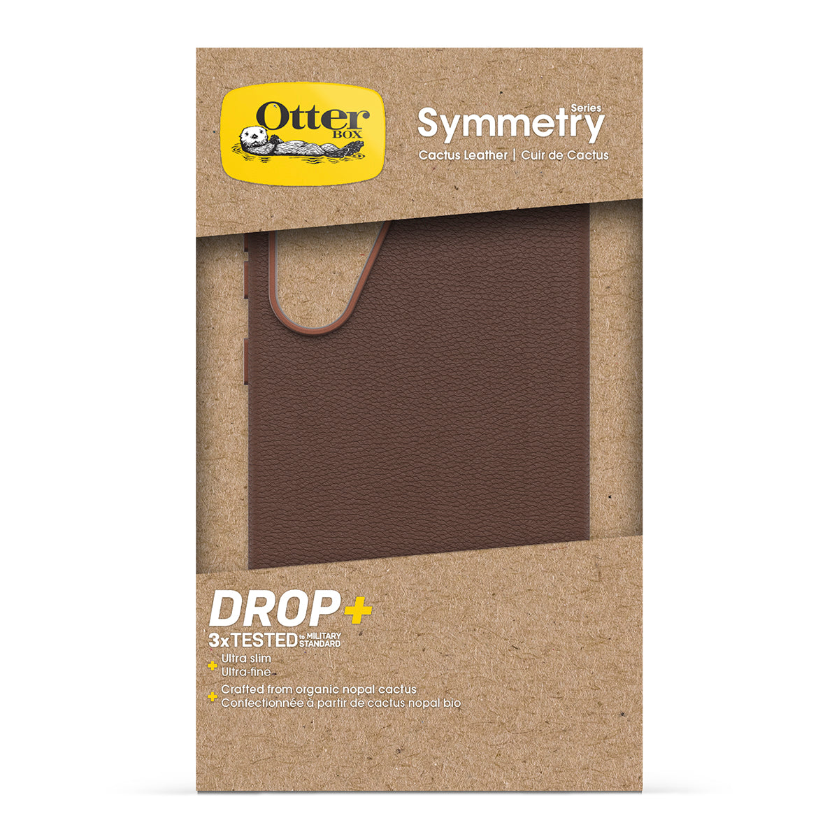 OtterBox Symmetry Cactus Leather CaseFor Samsung Galaxy S25+ - Rich Adobe