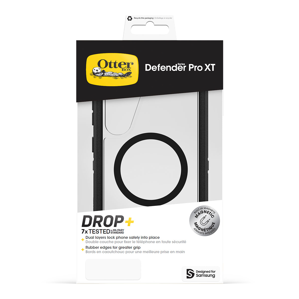 OtterBox Defender XT Mag CaseFor Samsung Galaxy S25+ - Dark Side