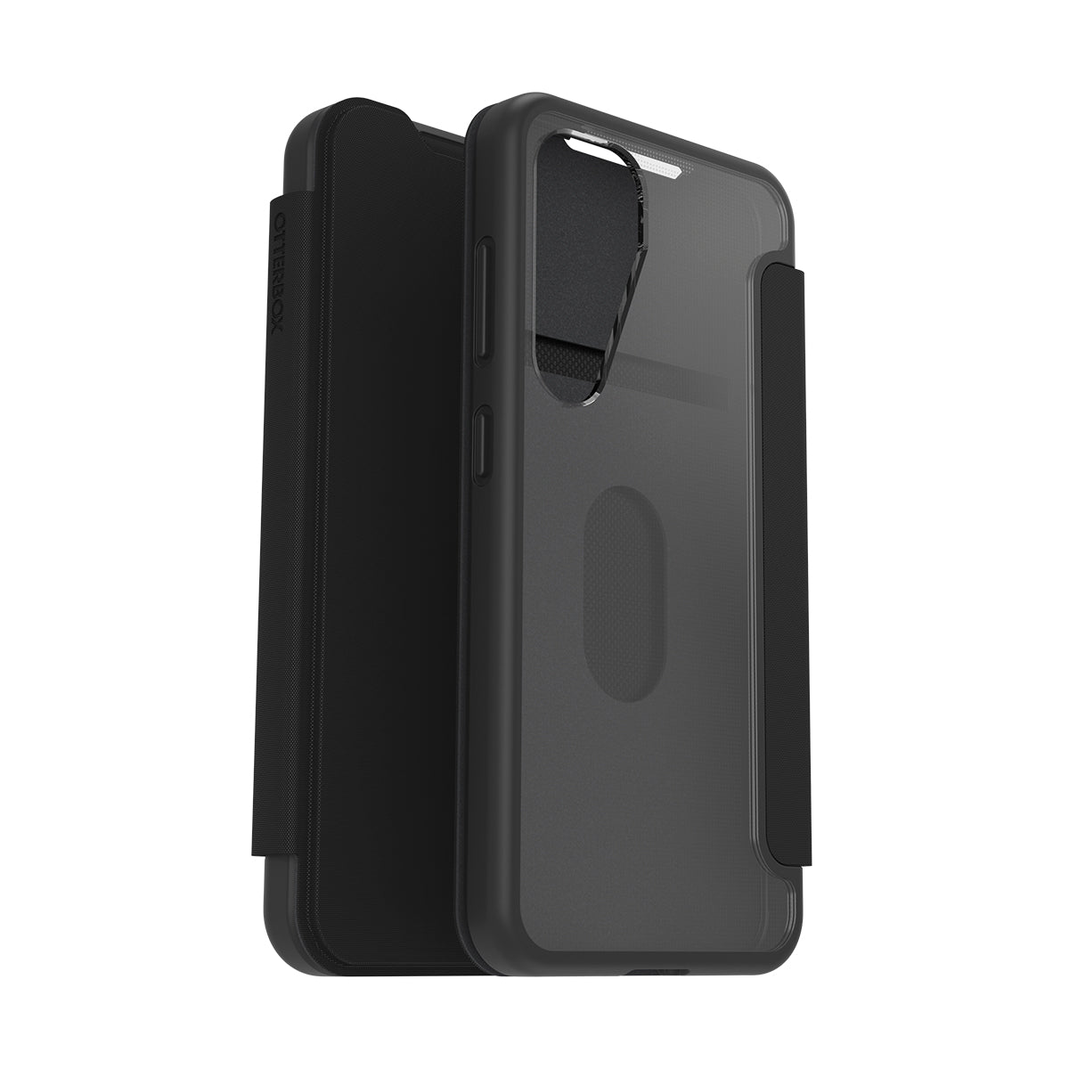OtterBox React Folio CaseFor Samsung Galaxy S25 - Black Crystal
