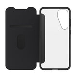 OtterBox React Folio CaseFor Samsung Galaxy S25+ - Black Crystal