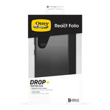 OtterBox React Folio CaseFor Samsung Galaxy S25+ - Black Crystal