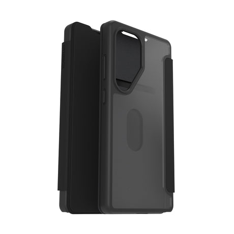 OtterBox React Folio CaseFor Samsung Galaxy S25 Ultra - Black Crystal