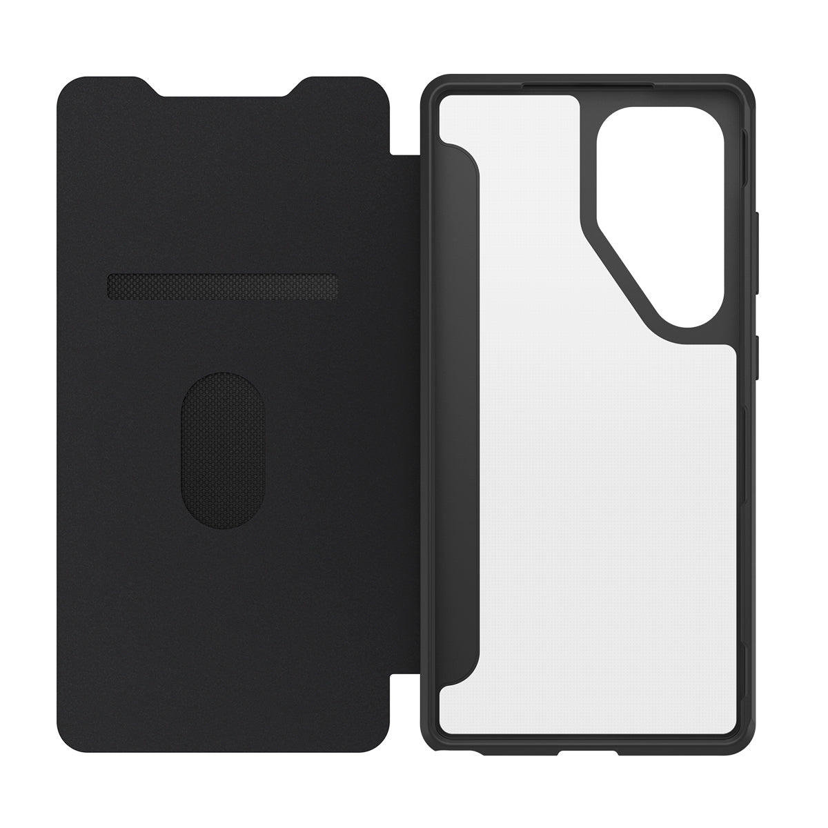 OtterBox React Folio CaseFor Samsung Galaxy S25 Ultra - Black Crystal