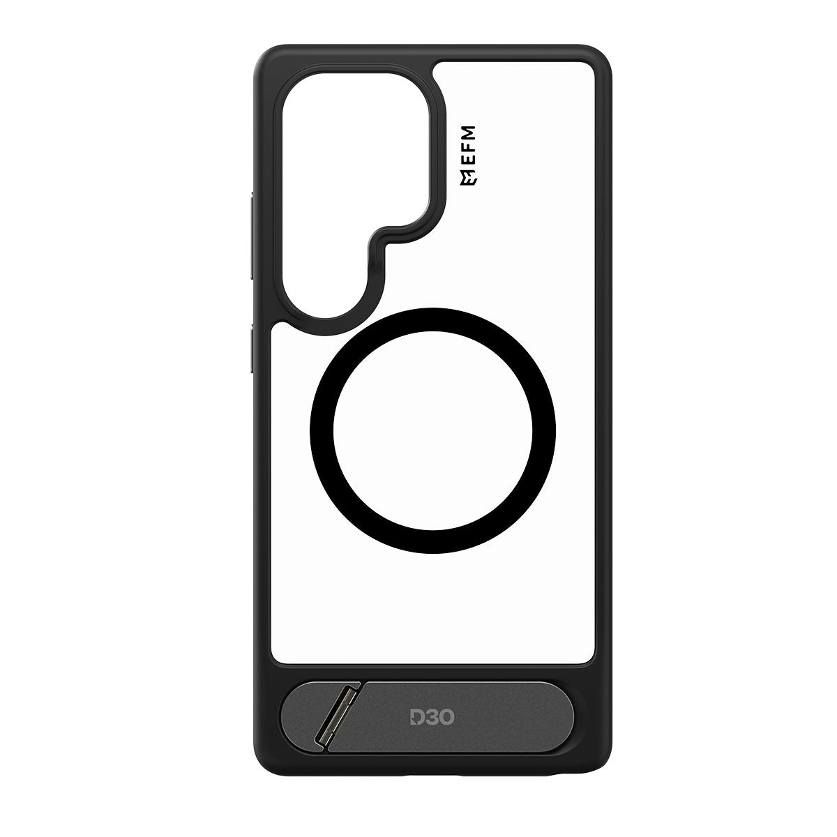 EFM Alta Case with D3O BIOFor Samsung Galaxy S25 Ultra - Black/ Clear