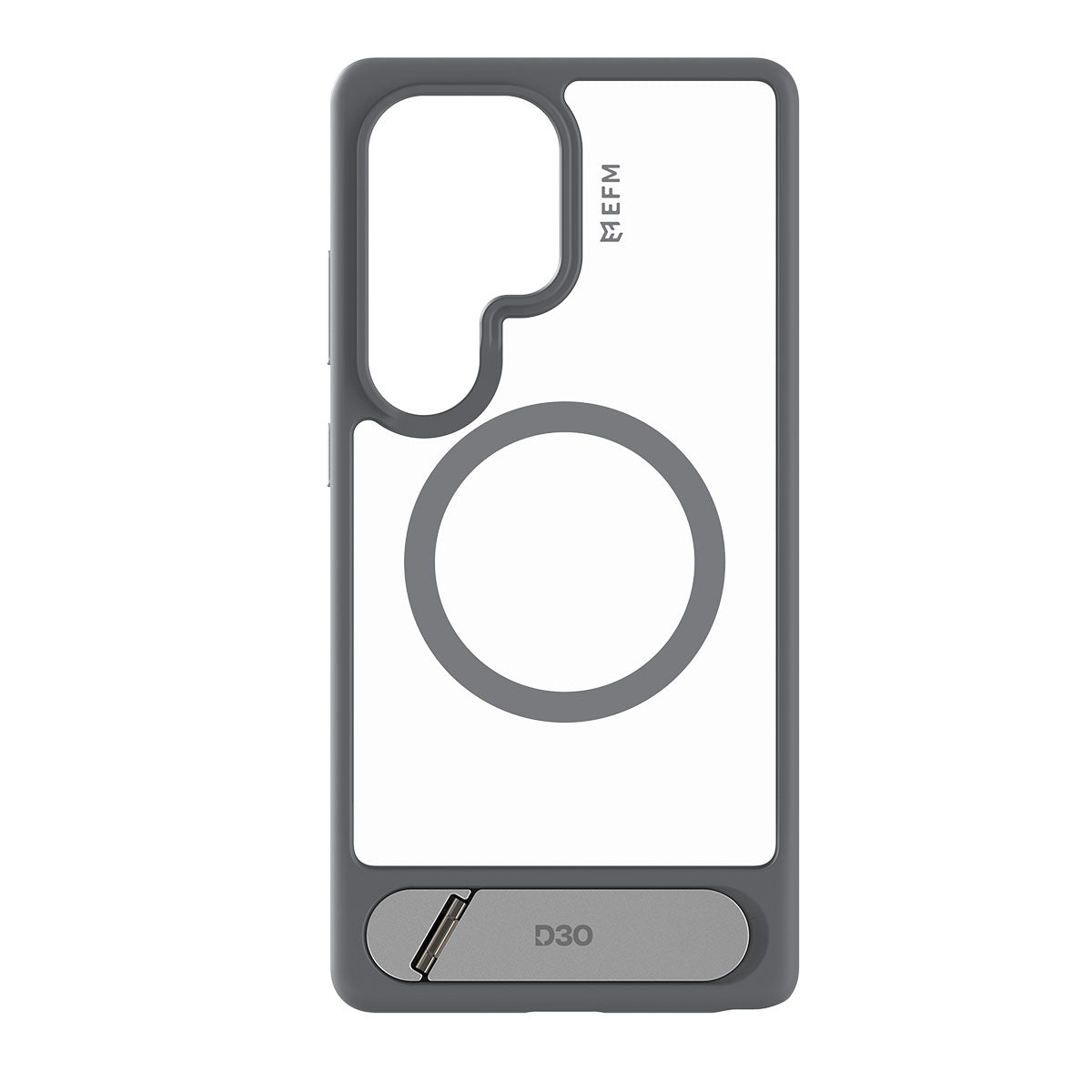 EFM Alta Case with D3O BIOFor Samsung Galaxy S25 Ultra - Grey/ Clear
