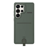 EFM Berlin Wallet Case with D3O BIOFor Samsung Galaxy S25 Ultra - Forest Green