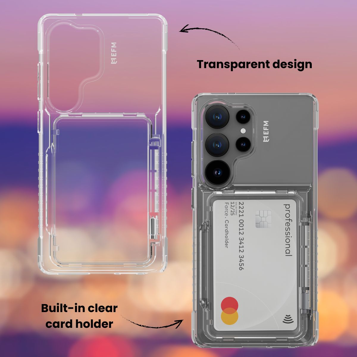 EFM Vegas CaseFor Samsung Galaxy S25 Ultra - Clear