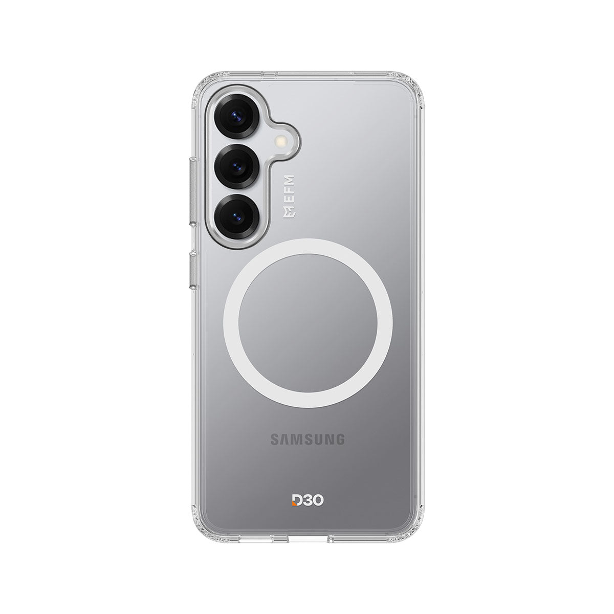 EFM Volta Case with D3O BIOFor Samsung Galaxy S25 - Clear