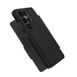 EFM Monaco Vegan Leather Wallet Case with D3O BIOFor Samsung Galaxy S25 Ultra - Black