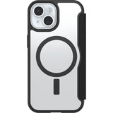 OtterBox React Folio MagSafe Case - For iPhone 16e/15/14/13 - Black Crystal