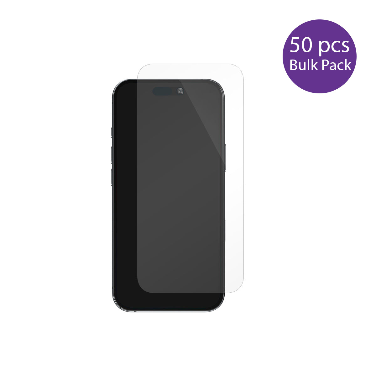 EFM Tempered Glass Screen Protector Bulk Pack - For iPhone 15 Plus / 16 Plus