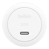 Belkin BoostCharge 30W Wall Charger - With USB-C Output - White
