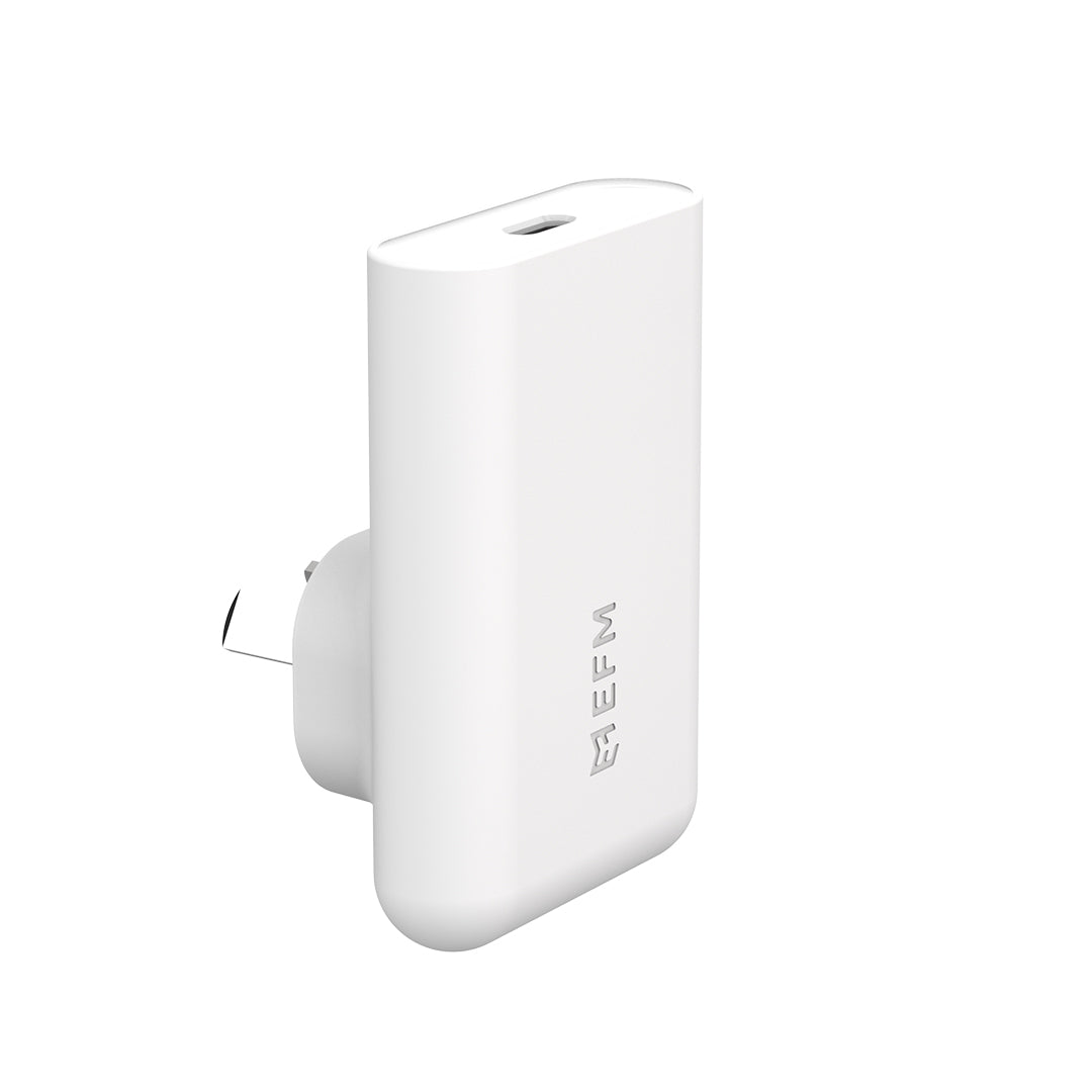 EFM 45W Slimline Wall Charger - With GaN, Power Delivery and PPS