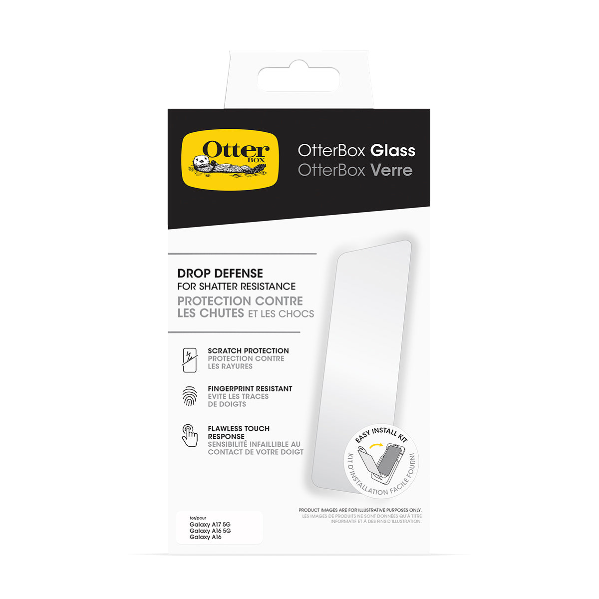 OtterBox Glass Screen Protector - For Samsung Galaxy A17/A16 5G