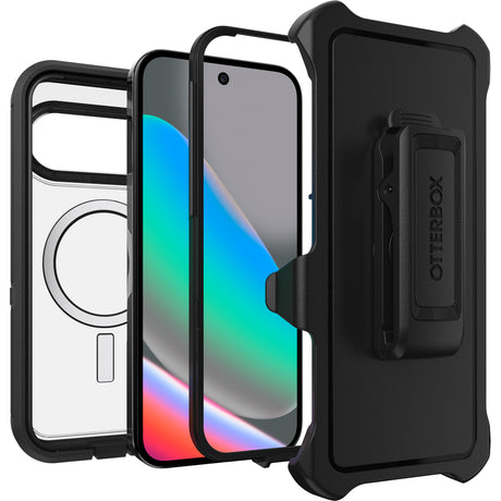 OtterBox Defender Pro XT Case w/Magnets - For Google Pixel 10 & Pixel 10 Pro - Dark Side Black