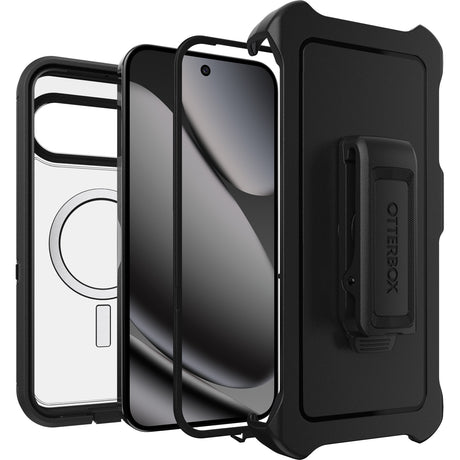 OtterBox Defender Pro XT Case w/Magnets - For Google Pixel 10 Pro XL - Dark Side Black
