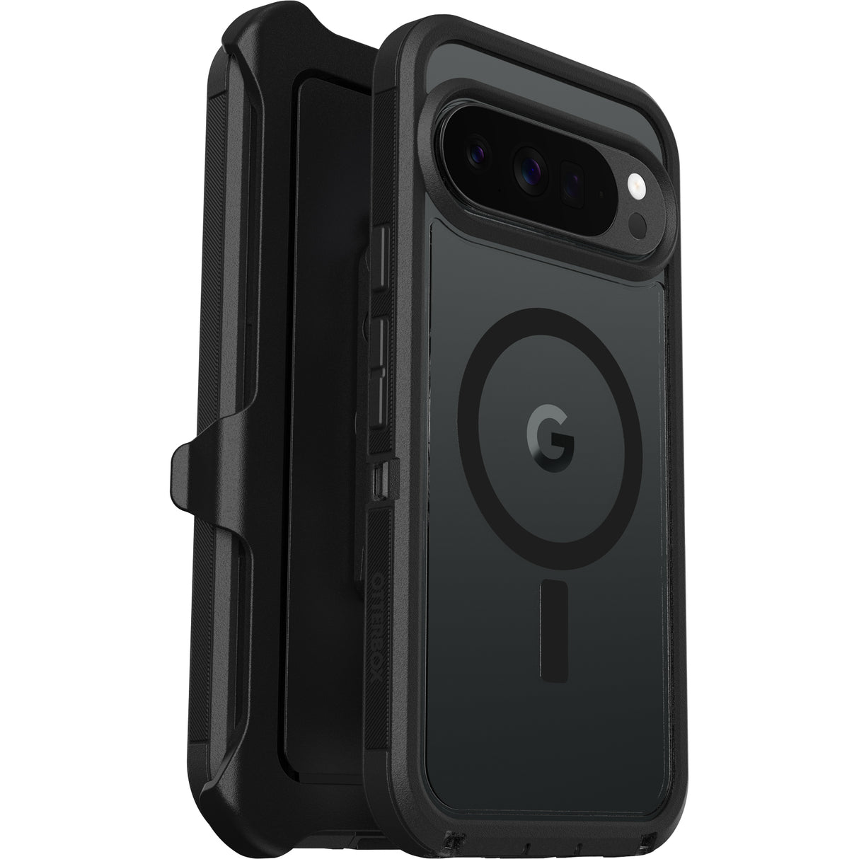 OtterBox Defender Pro XT Case w/Magnets - For Google Pixel 10 Pro XL - Dark Side Black