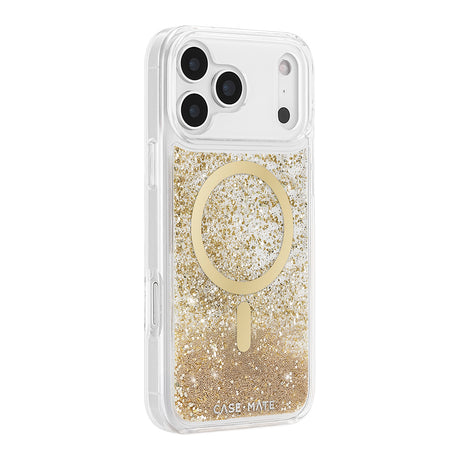 Case-Mate Waterfall MagSafe Case - For iPhone 17 Pro Max - Gold