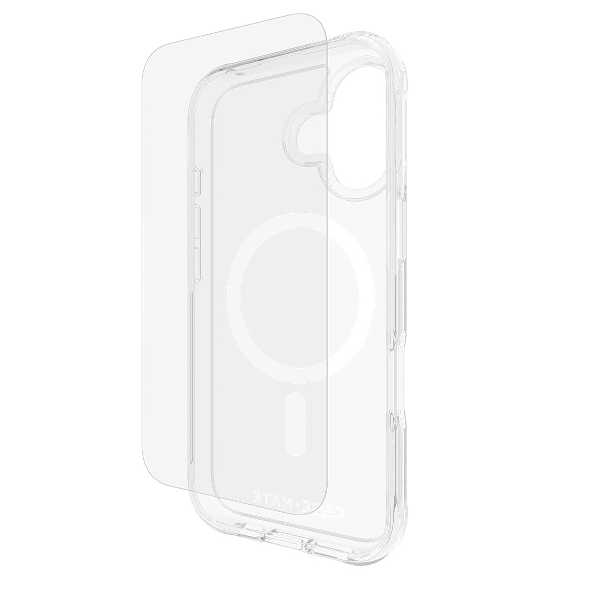 Case-Mate Case & Screen Protection Pack w/MagSafe - For iPhone 17 Pro - Clear Case