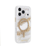 Case-Mate Karat Granite MagSafe Case - For iPhone 17 Pro - Gold