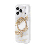 Case-Mate Karat Granite MagSafe Case - For iPhone 17 Pro - Gold