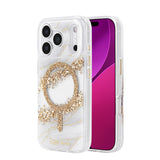 Case-Mate Karat Granite MagSafe Case - For iPhone 17 Pro - Gold
