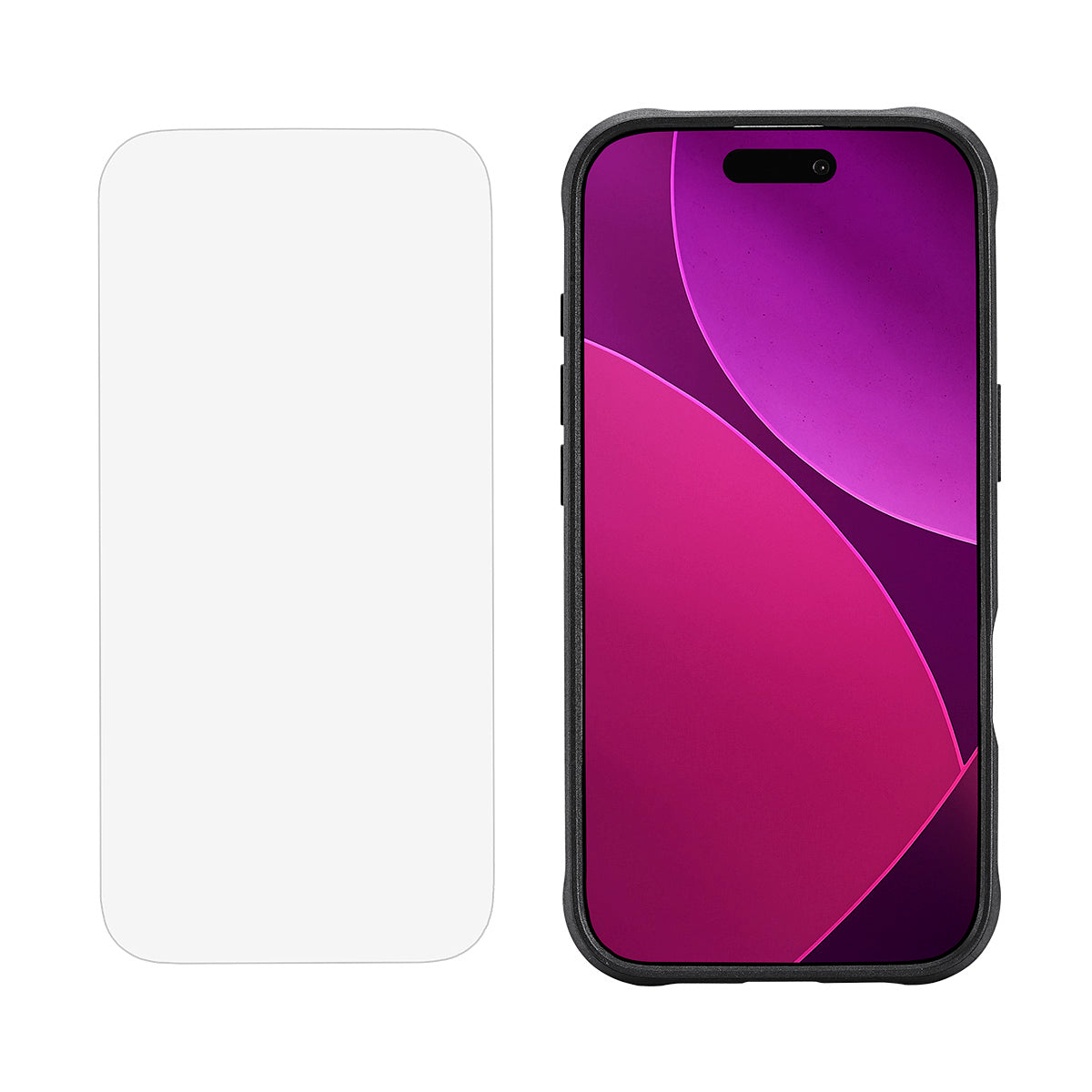 Case-Mate Case & Screen Protection Pack w/MagSafe - For iPhone 17 - Black Case