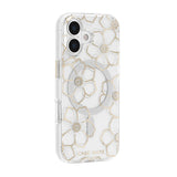 Case-Mate Floral Gems MagSafe Case - For iPhone 17 - Gold