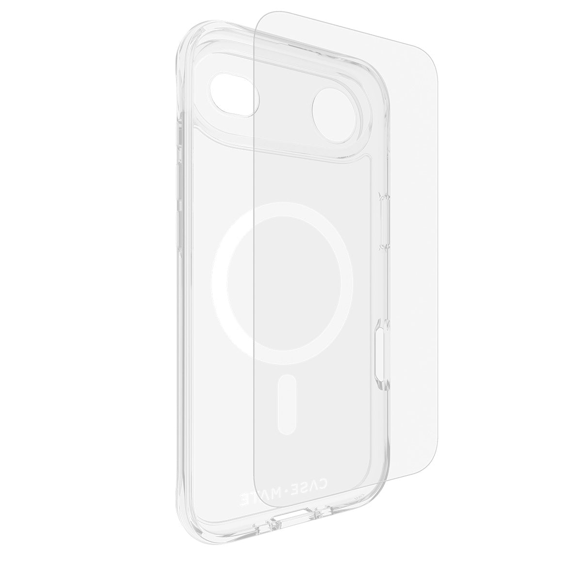 Case-Mate Case & Screen Protection Pack w/MagSafe - For iPhone Air - Clear Case