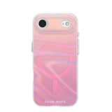 Case-Mate Peach Bubble MagSafe Case - For iPhone Air - Iridescent
