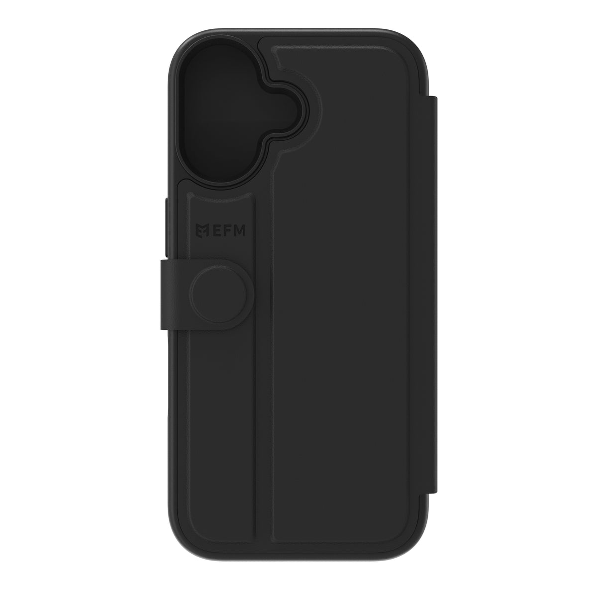 EFM Venice Wallet Case - For iPhone 17 - Black