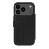 EFM Venice Wallet Case - For iPhone 17 Pro - Black