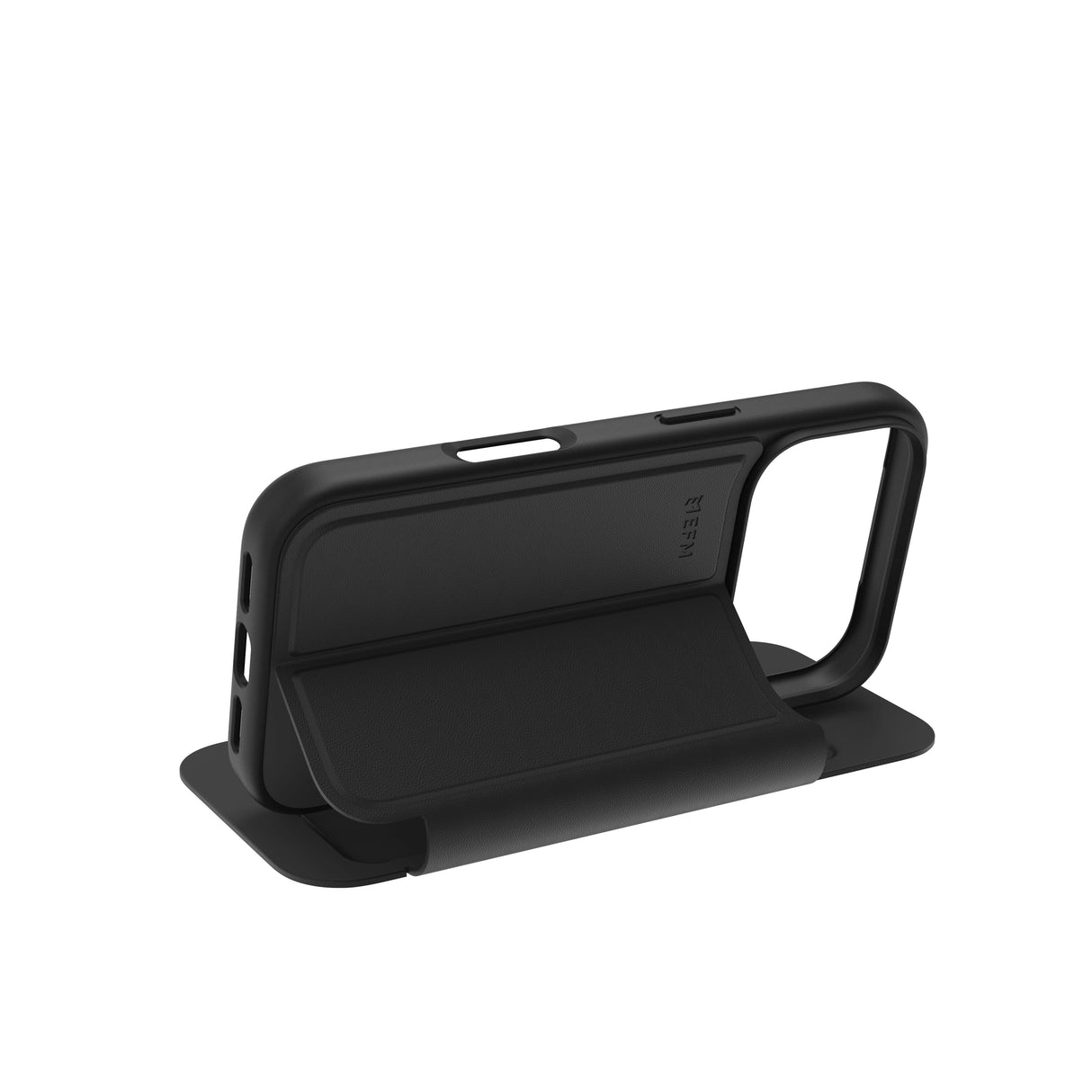 EFM Venice Wallet Case - For iPhone 17 Pro - Black