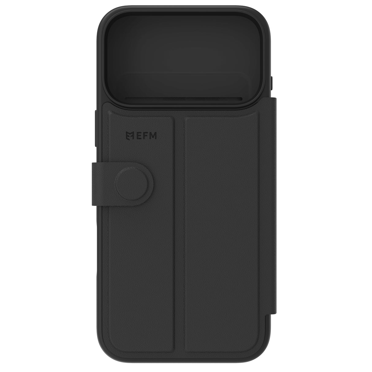 EFM Venice Wallet Case - For iPhone 17 Pro Max - Black