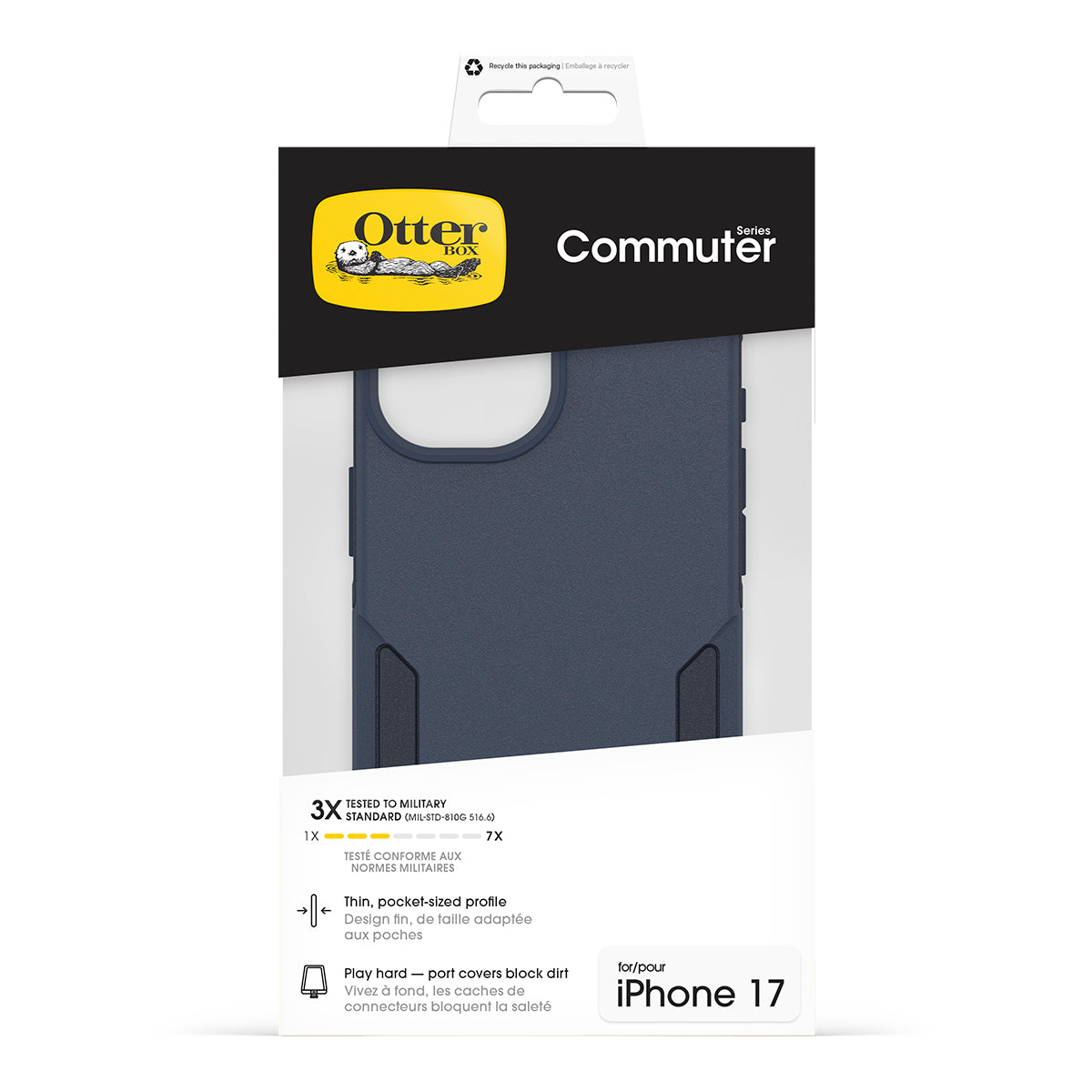 OtterBox Commuter Case with Camera Control - For iPhone 17 - Blue