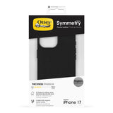 OtterBox Symmetry MagSafe Cactus Leather Case with Camera Control - For iPhone 17 - Noir Ash Black