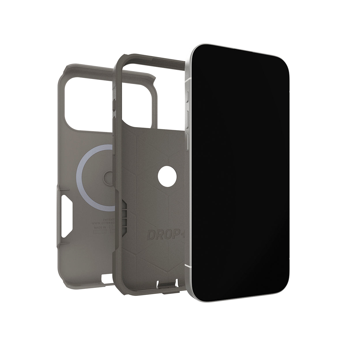 OtterBox Commuter Case with Camera Control - For iPhone 17 Pro Max - Stone