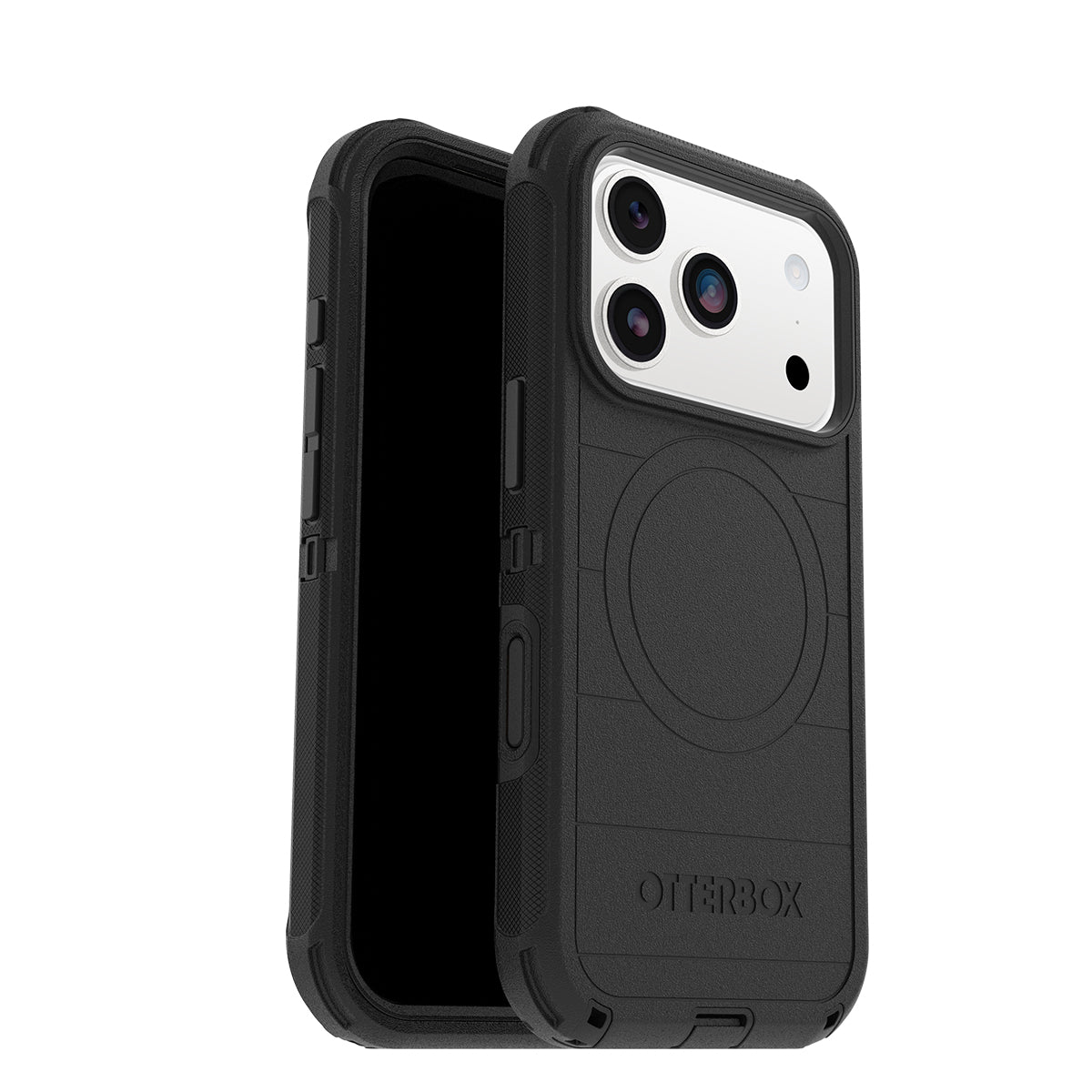 OtterBox Defender Pro Case with Camera Control - For iPhone 17 Pro - Black