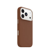 OtterBox Symmetry MagSafe Cactus Leather Case with Camera Control - For iPhone 17 Pro - Desert Saddle Brown
