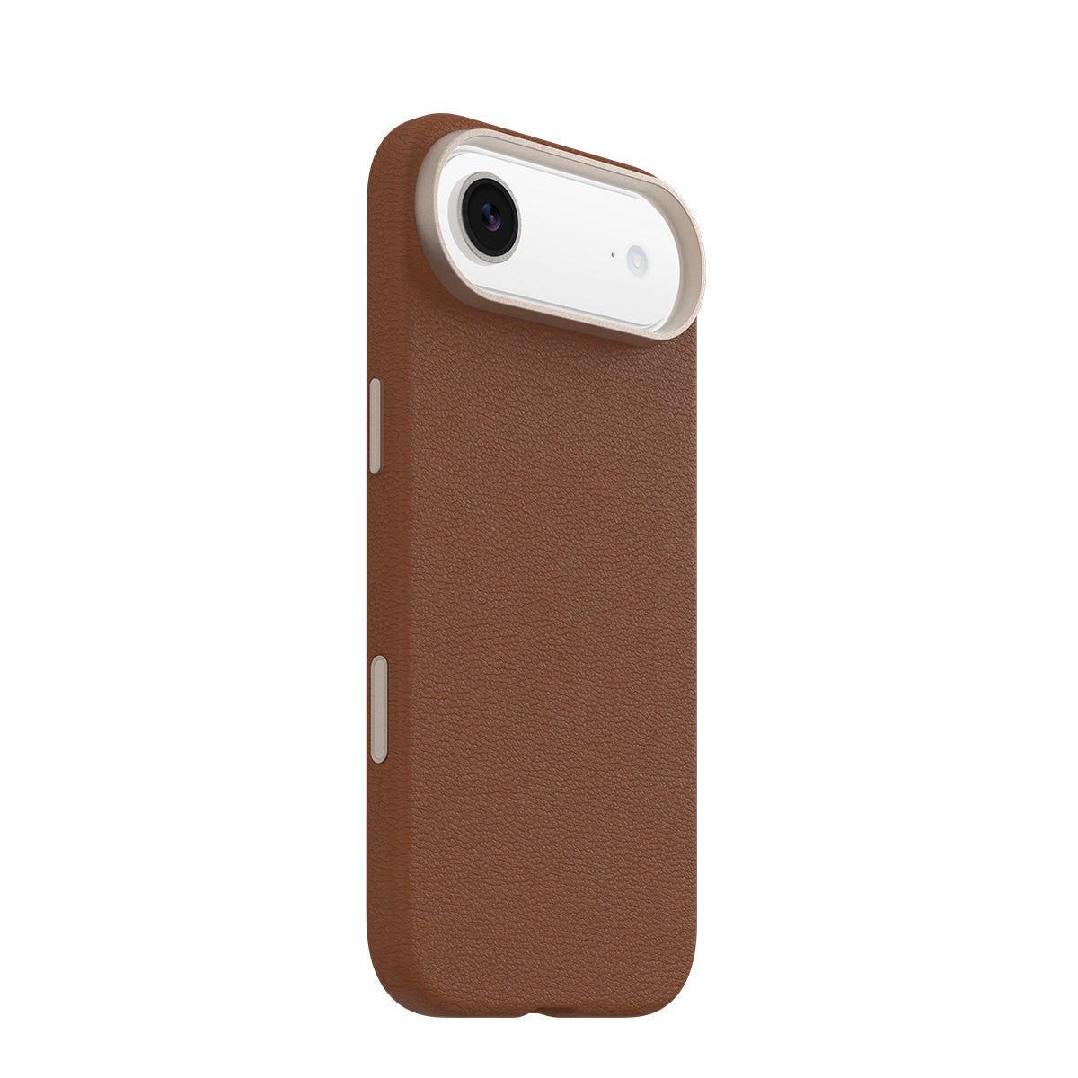 OtterBox Symmetry MagSafe Cactus Leather Case with Camera Control - For iPhone Air - Desert Saddle Brown