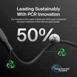 Belkin Boost Charge USB-A to C Cable - 0.15m - Universally compatible - Black