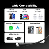 Belkin Boost Charge USB-A to C Cable - 0.15m - Universally compatible - Black