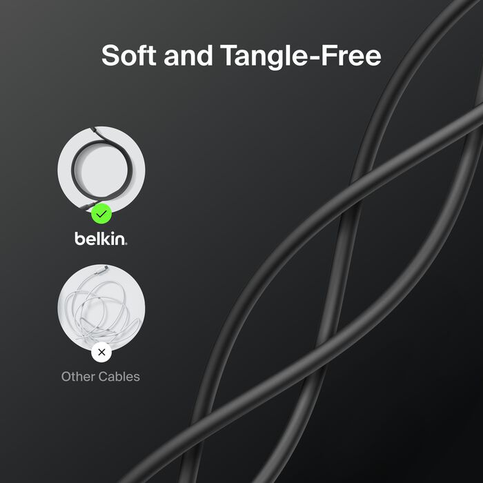 Belkin Boost Charge USB-C to C 60W Cable - 1m - Universally compatible - Black