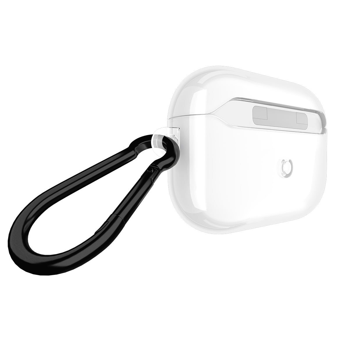 Case-Mate Tough Case - For AirPods Pro 3 - Clear with Black Carabiner