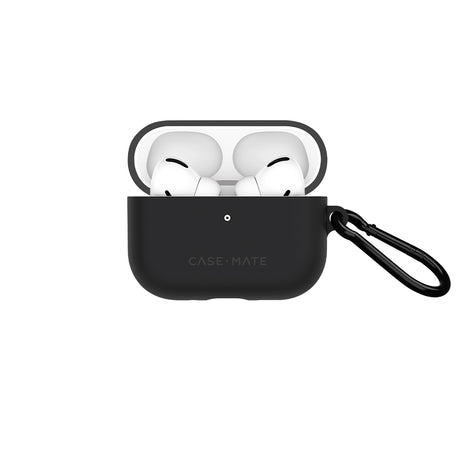 Case-Mate Tough Case - For AirPods Pro 3 - Black with Black Carabiner
